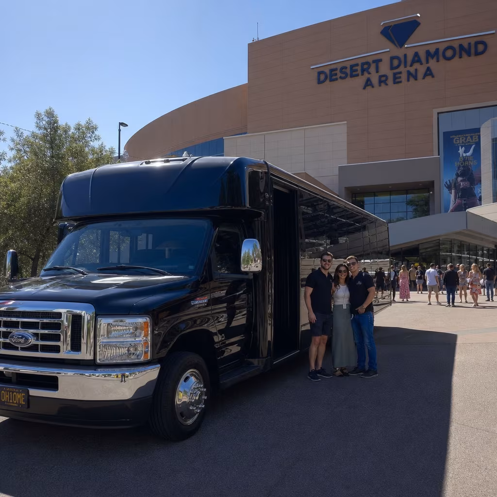 Rent a Bus to Desert Diamond Arena