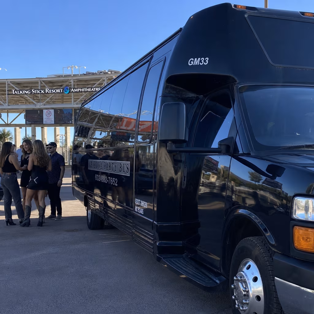 Rent a Bus to Talking Stick Resort Amphitheatre