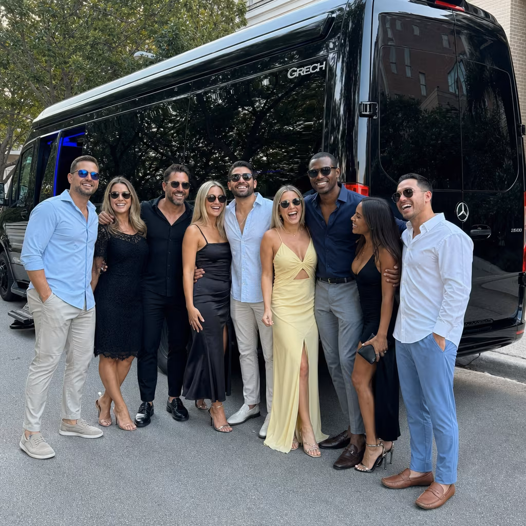 Birthday party bus