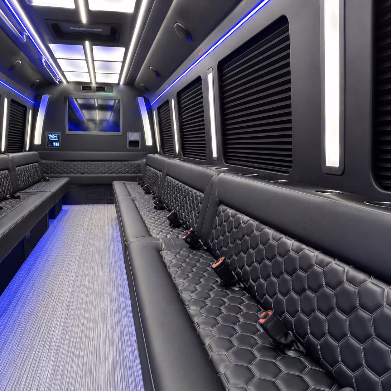 Phoenix Concert & Music Festival Transportation party bus exterior
