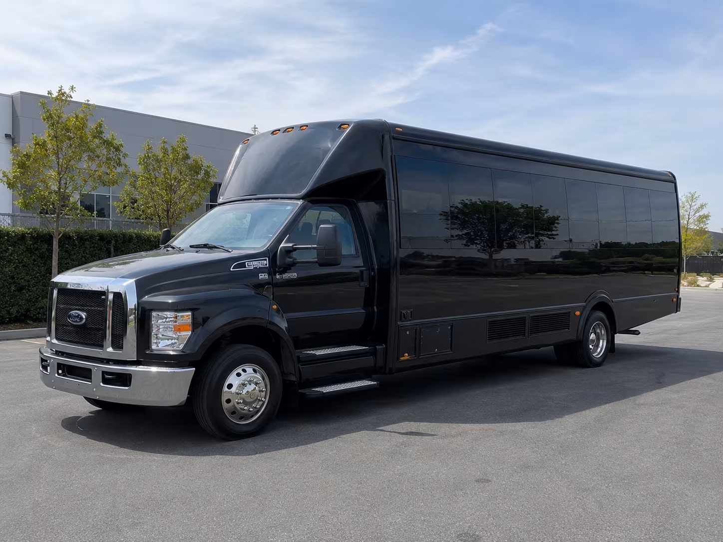 Phoenix Private Event Transportation party bus exterior