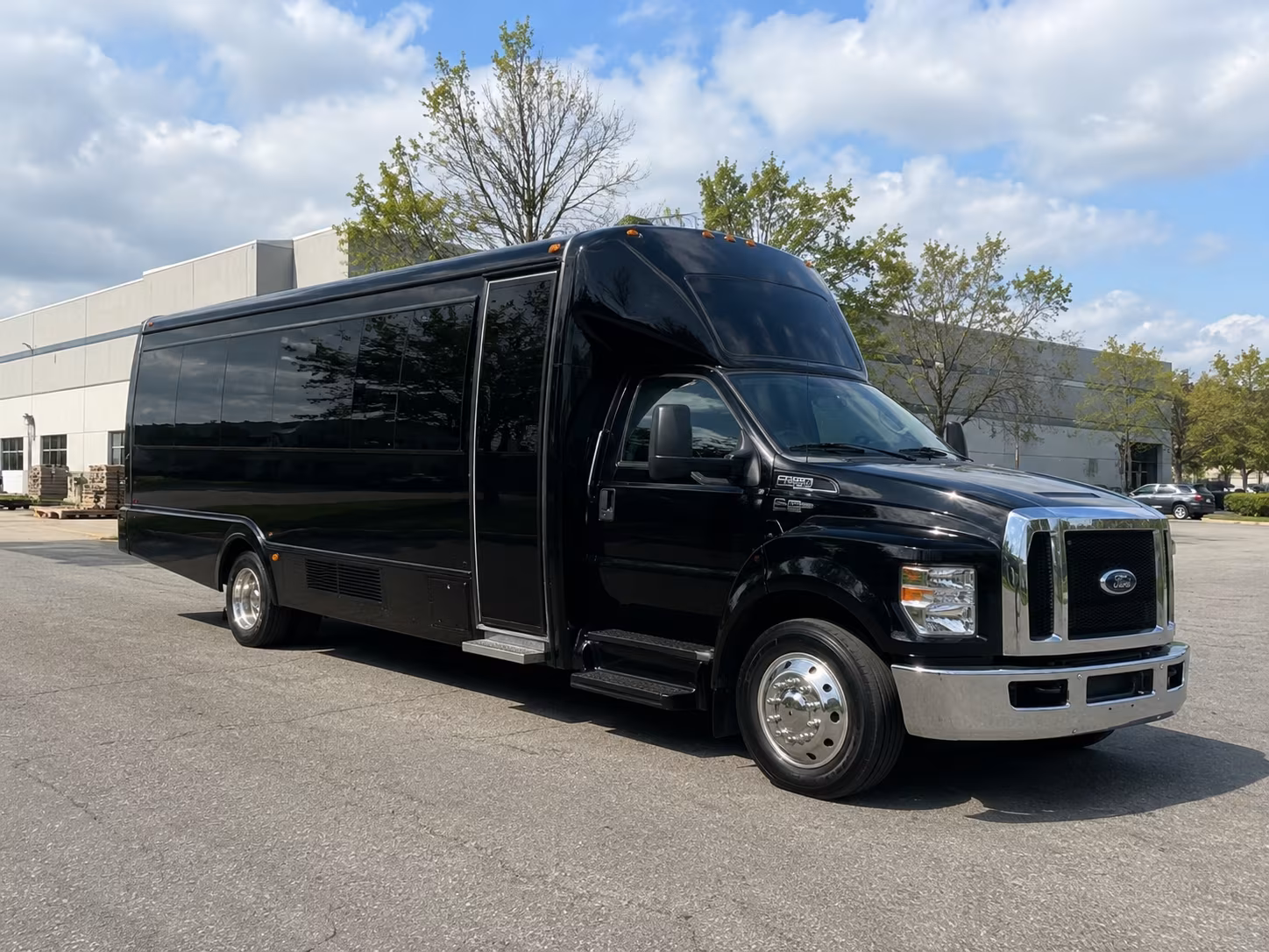 Phoenix Prom & Homecoming Transportation party bus exterior