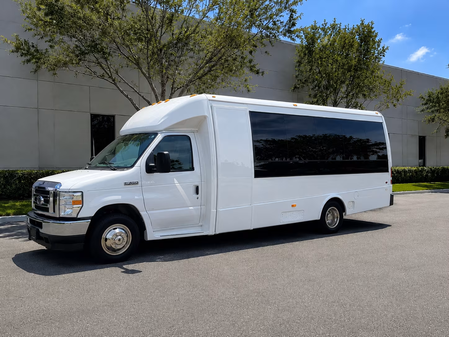 Phoenix School Event Transportation party bus exterior