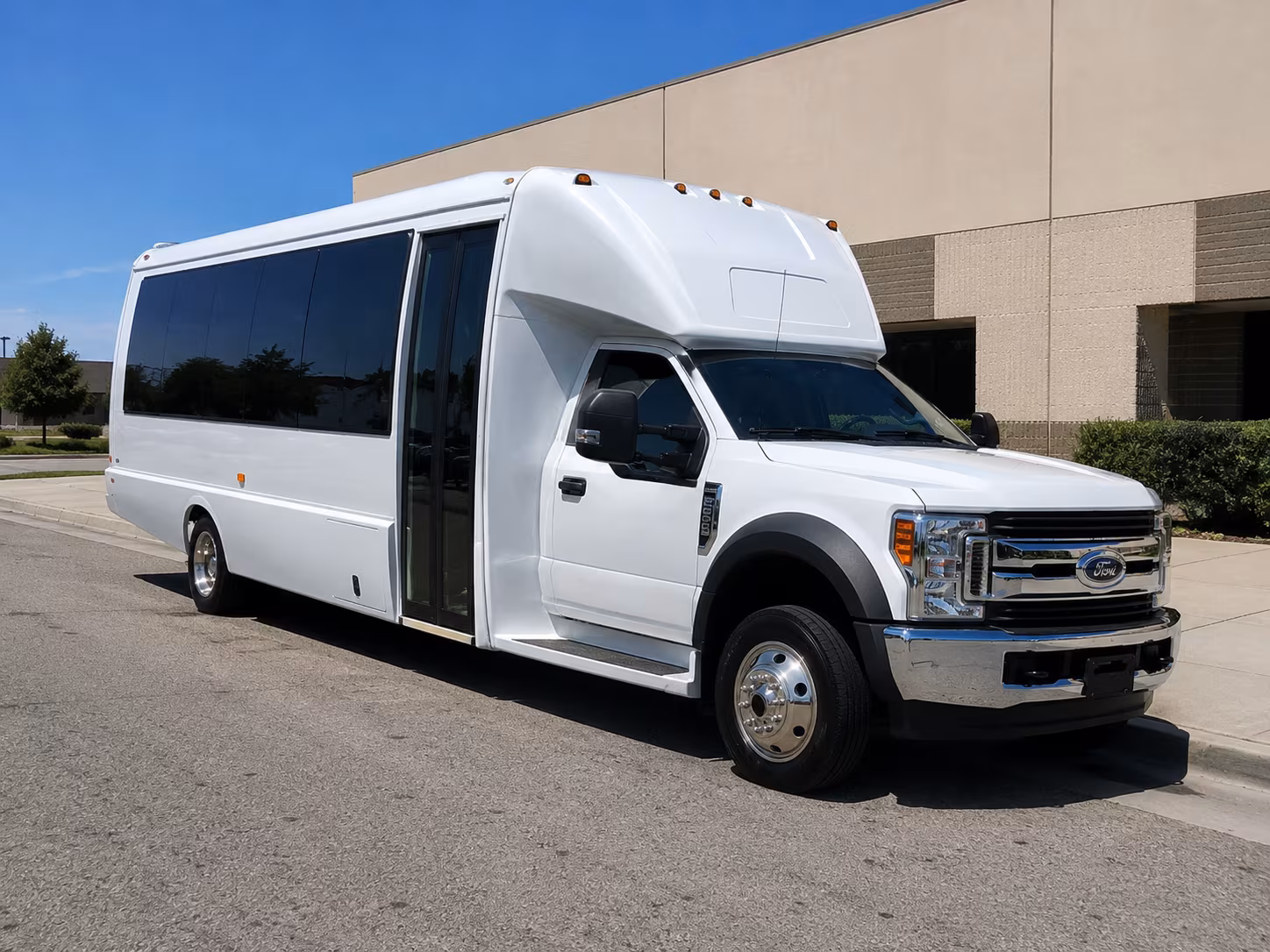 Phoenix School Event Transportation party bus exterior