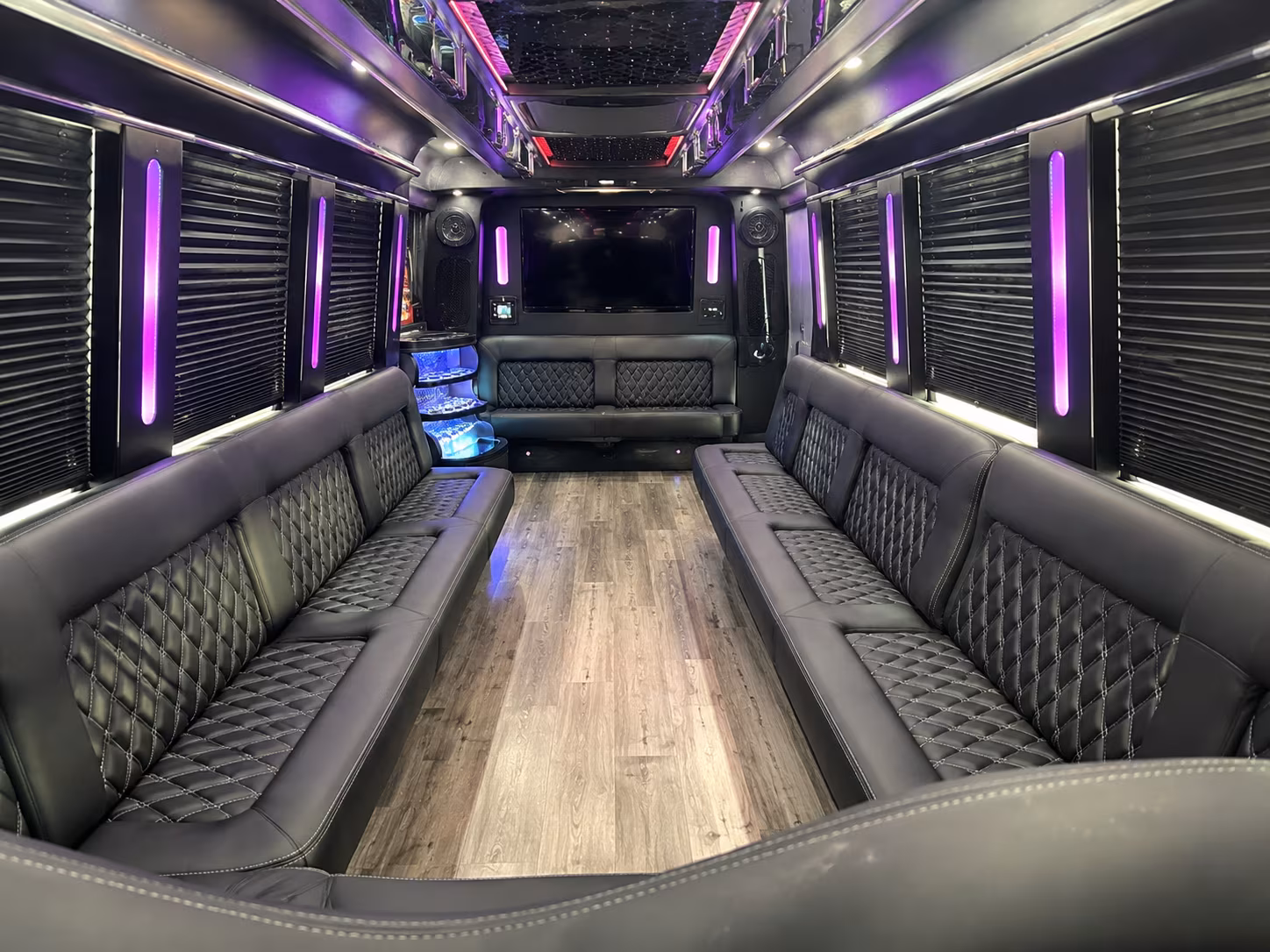 Phoenix Wedding Transportation party bus exterior