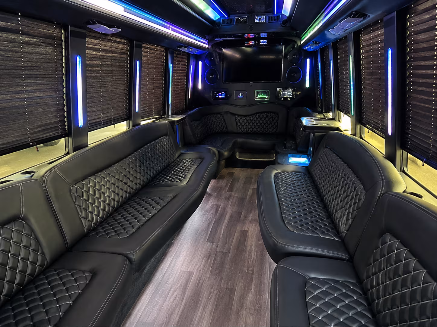 Phoenix Wedding Transportation party bus exterior