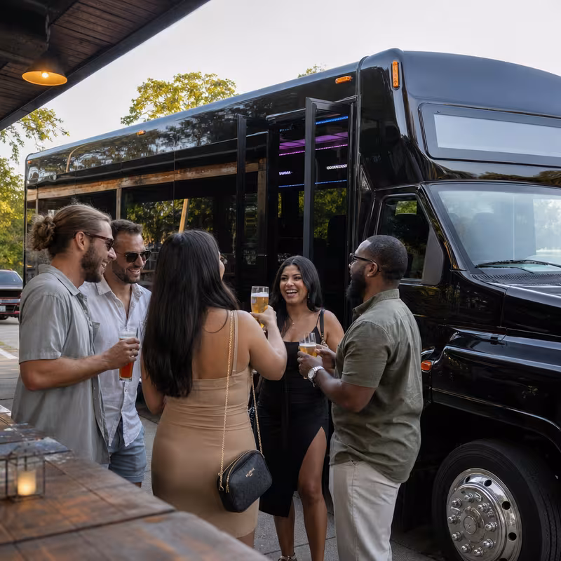 Phoenix Winery & Brewery Tour Transportation fleet vehicle