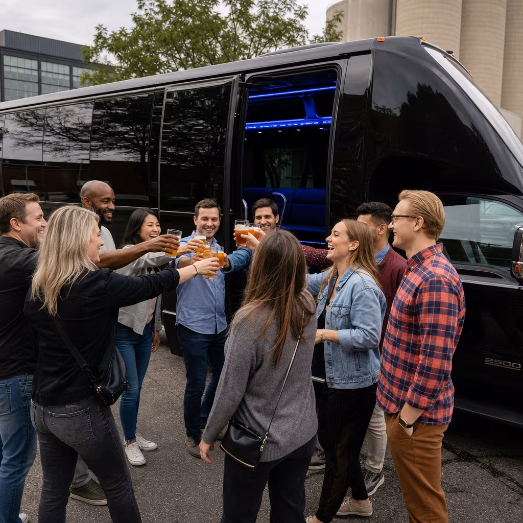 Phoenix Winery Tour & Pub Crawl Transportation
